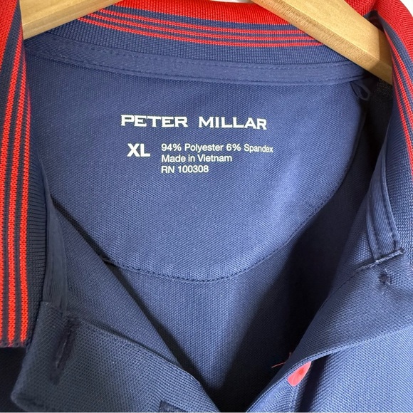 Peter Millar Women’s Short Sleeve Polo Shirt Size XL – USGA Embroidered - Picture 5 of 7